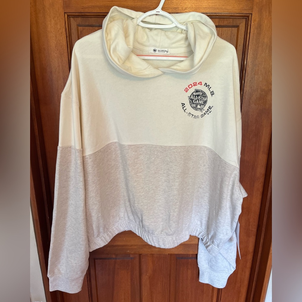 MLB Texas All-Star Game 2024 Cropped Hoodie Women’s XXL NWT Baseball